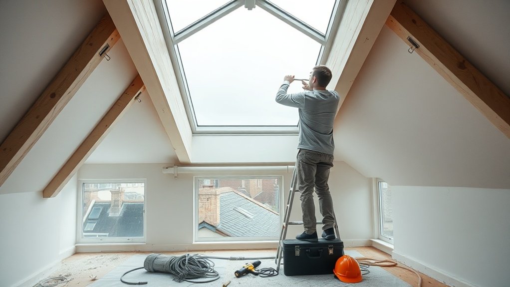 Electric Skylight Installation Wallington