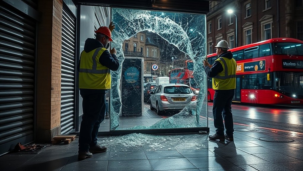 Emergency Shop Front Repair Wallington