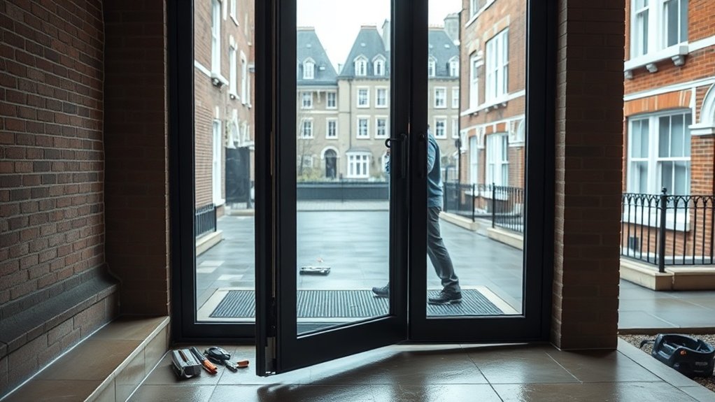 Pivot Door Installation Wallington