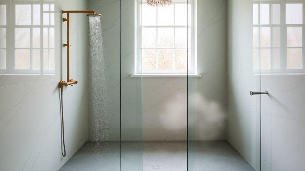 Wet Room Glass Panels Wallington